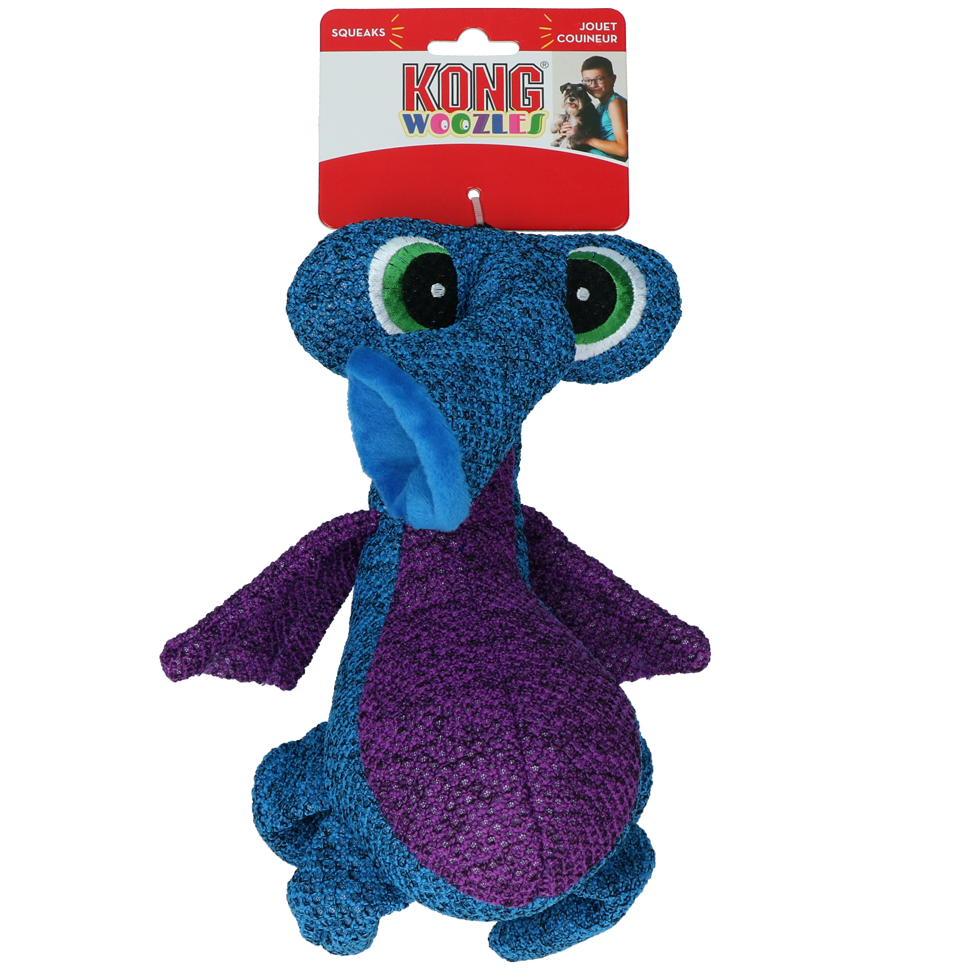 KONG Woozles Blue Md EU