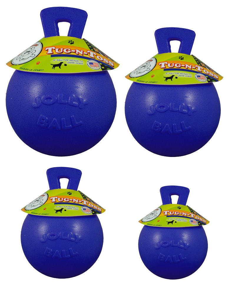 Jolly Tug-n-Toss 15 cm Blauw