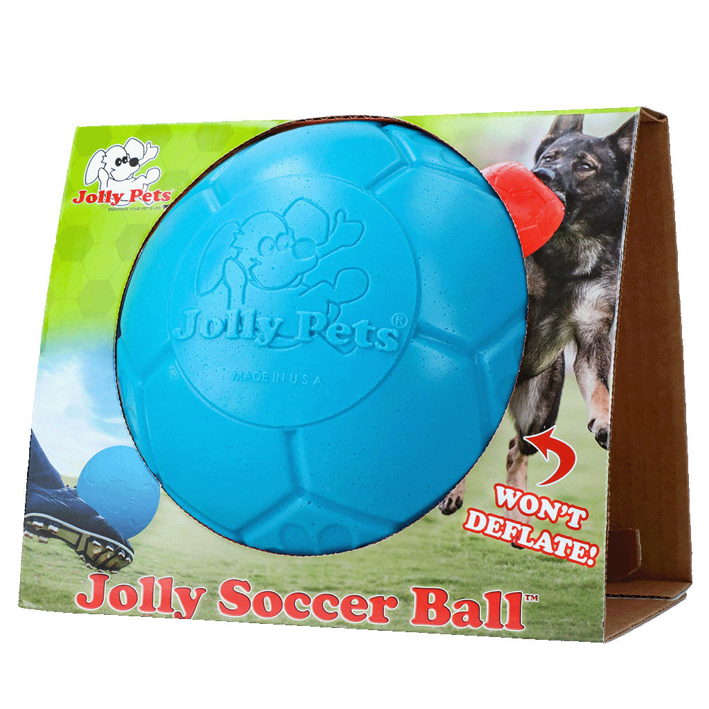 Jolly Soccer Ball 20cm Oceaan Blauw