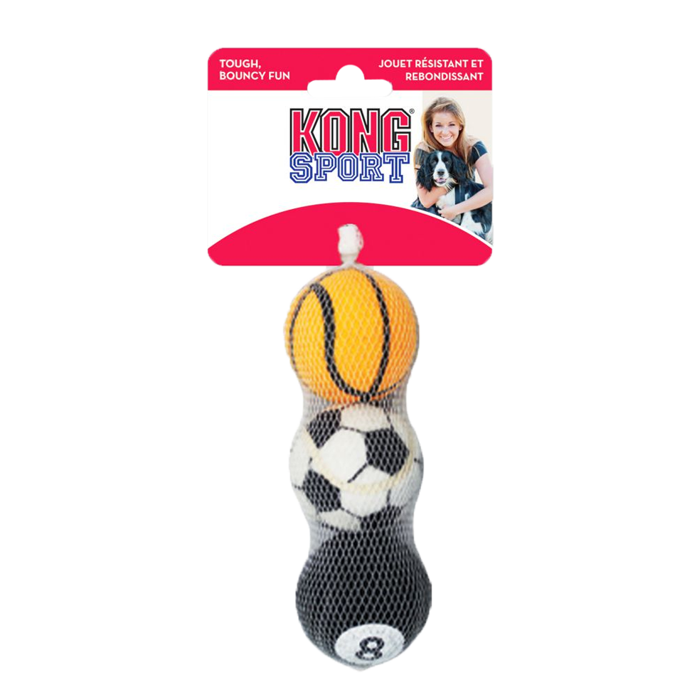 KONG Sport Balls Medium (3pk) (assorted styles)