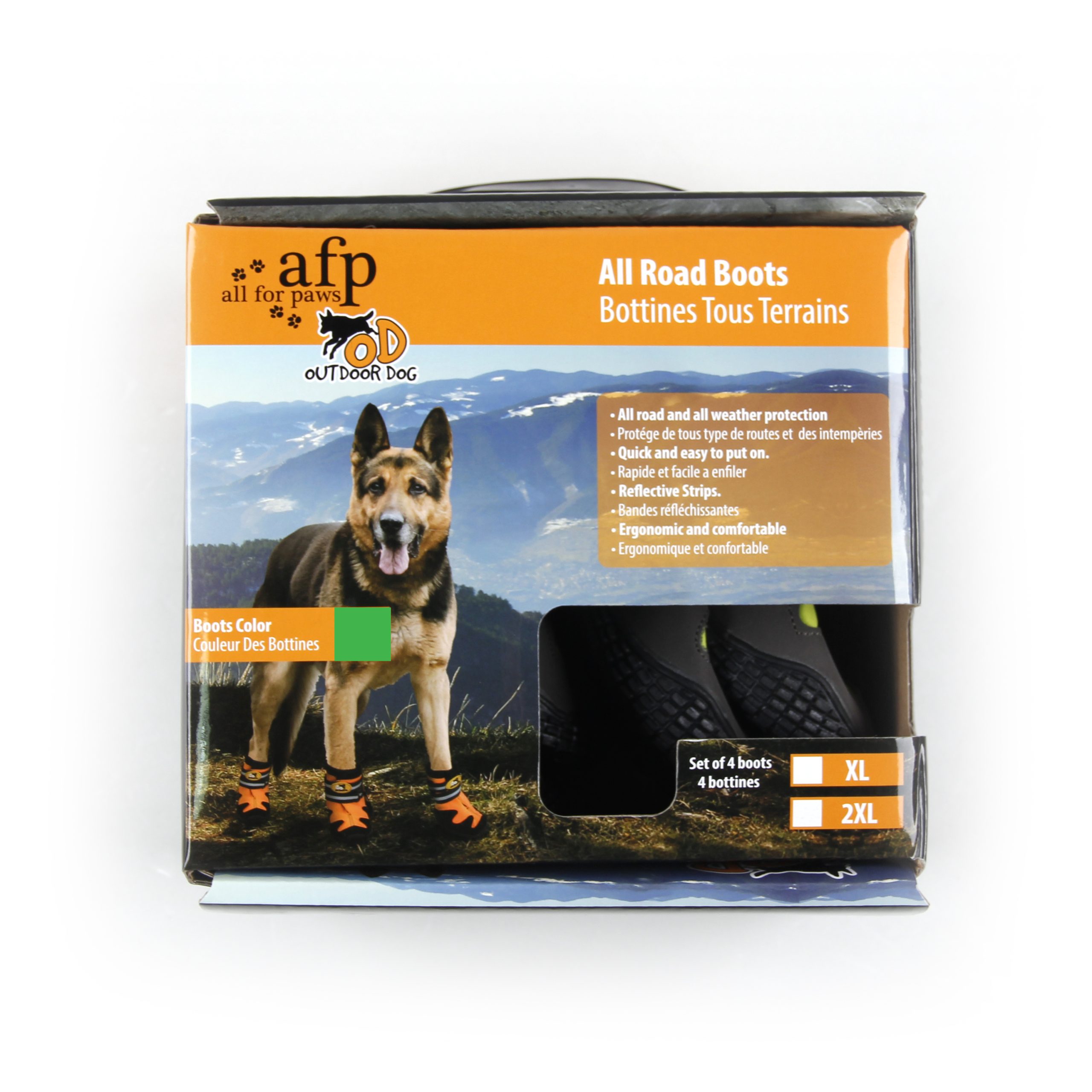 AFP All Road Boots Green XXL