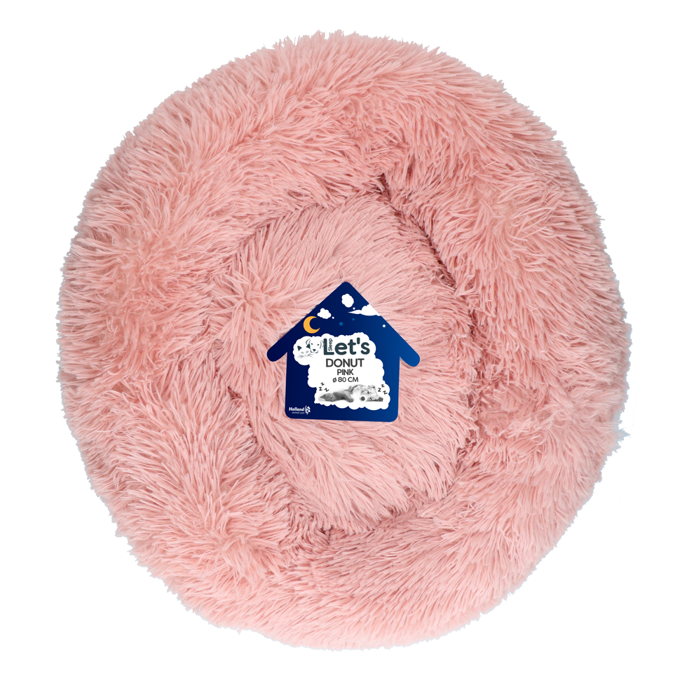 Let's Sleep Donut 80 cm Beige Roze
