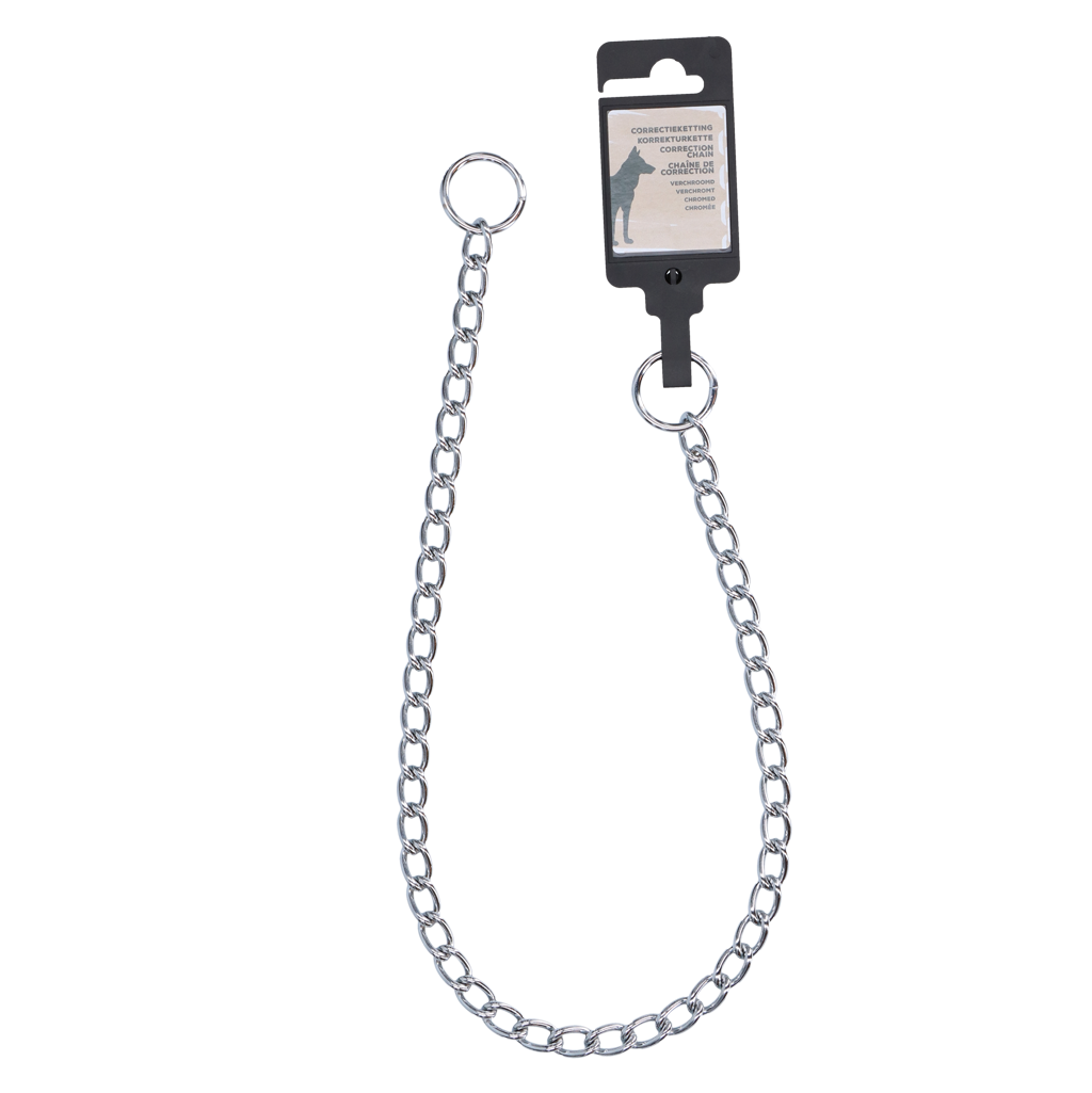 Ketting Correctie  Verchroomd 3mmx60cm