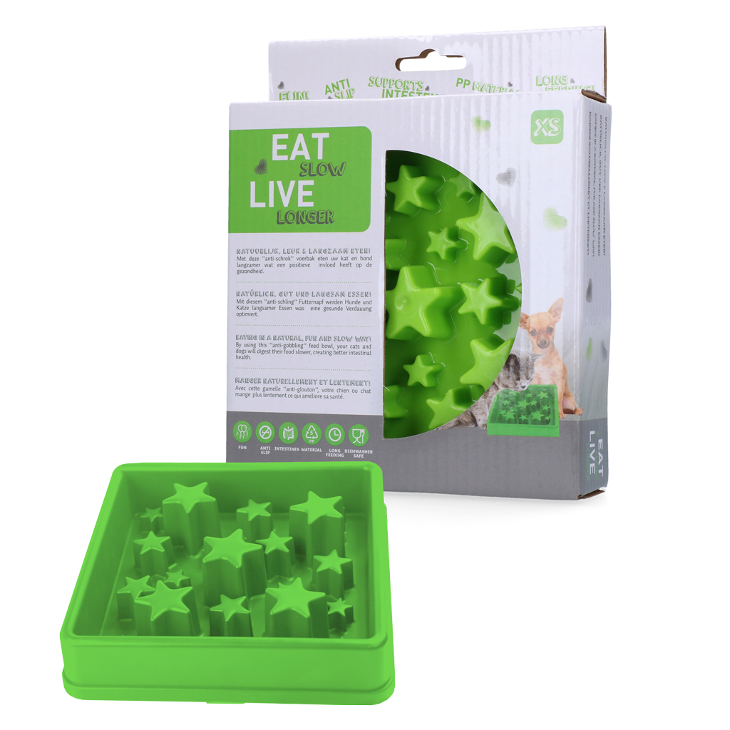 Eat Slow Live Longer Star Green XS