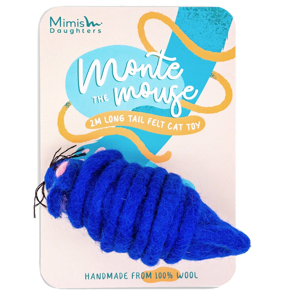 Mimis Daughters Monte the Mouse Blue
