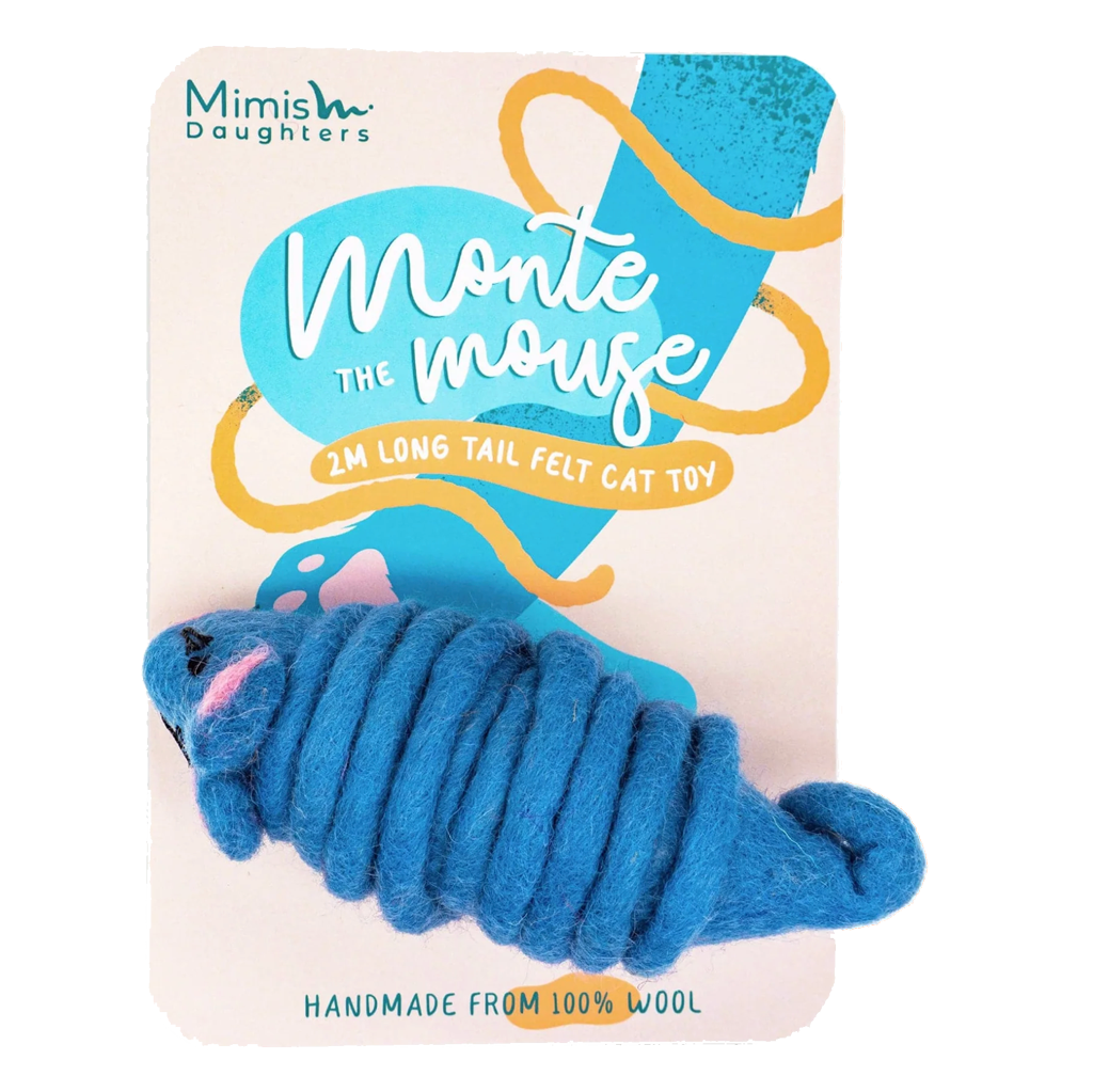 Mimis Daughters Monte the Mouse Light blue
