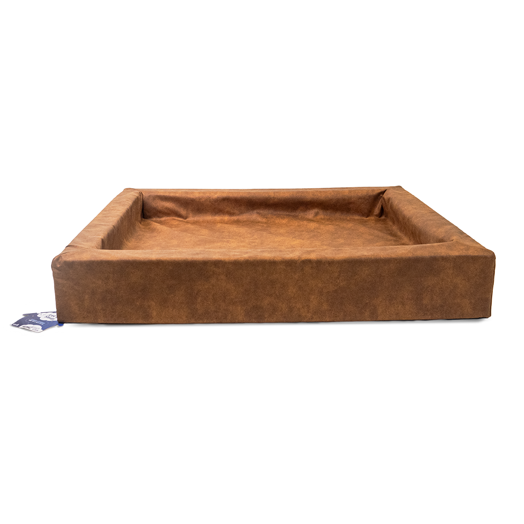 Let's Sleep Comfy Cushion Hondenmand L Cognac