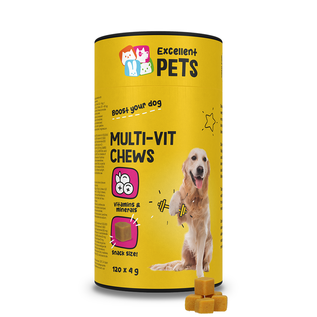 Excellent Pets Multi-Vit Chews 480 gram (120 Treats)