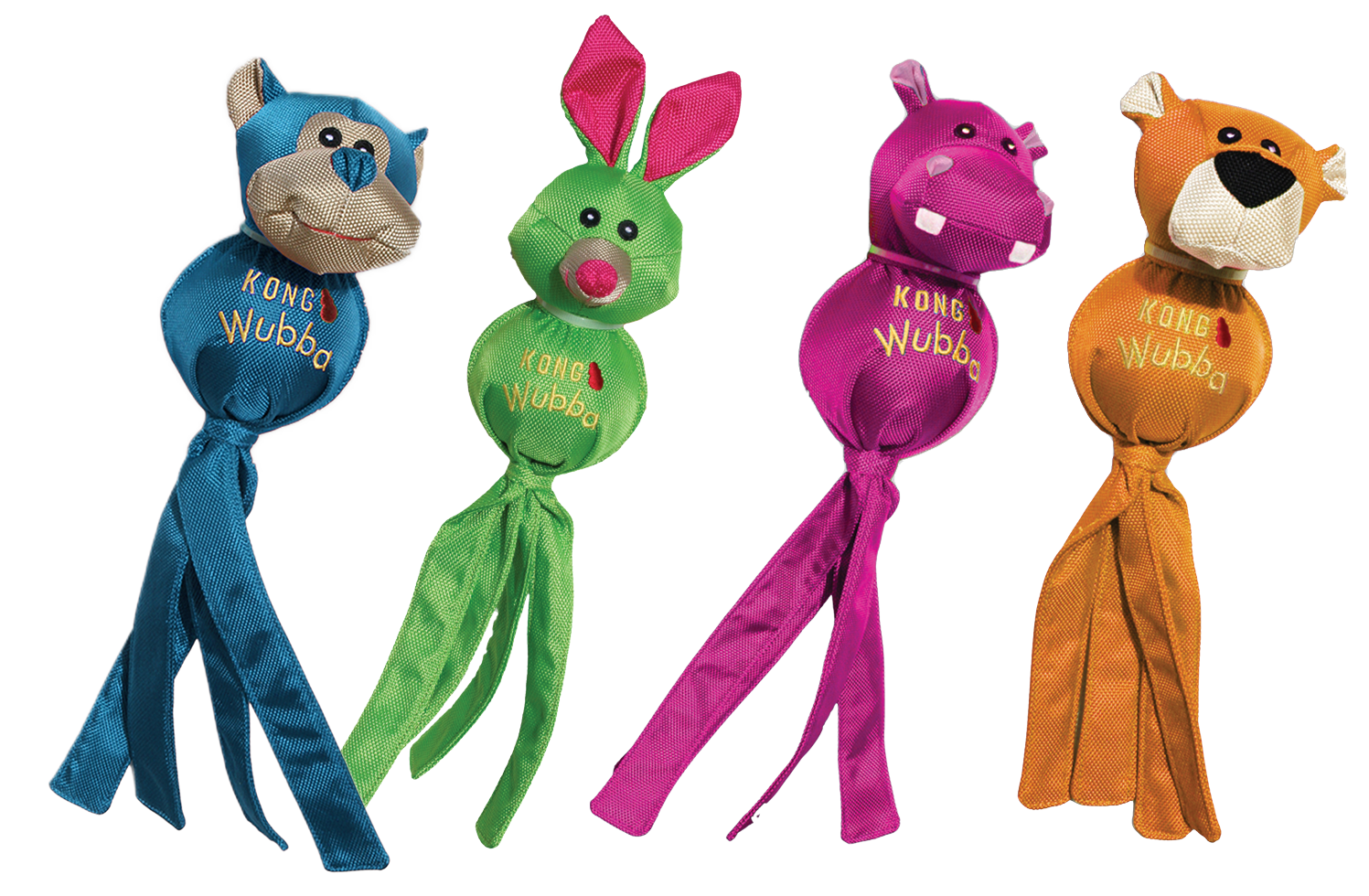 KONG Wubba Ballistic Friend Small (ass. Styles)