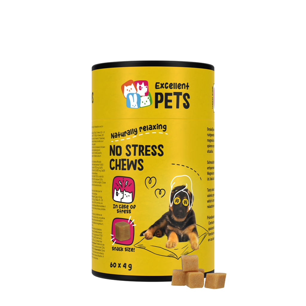 Excellent Pets No Stress Chews 240 gram (60 Treats)