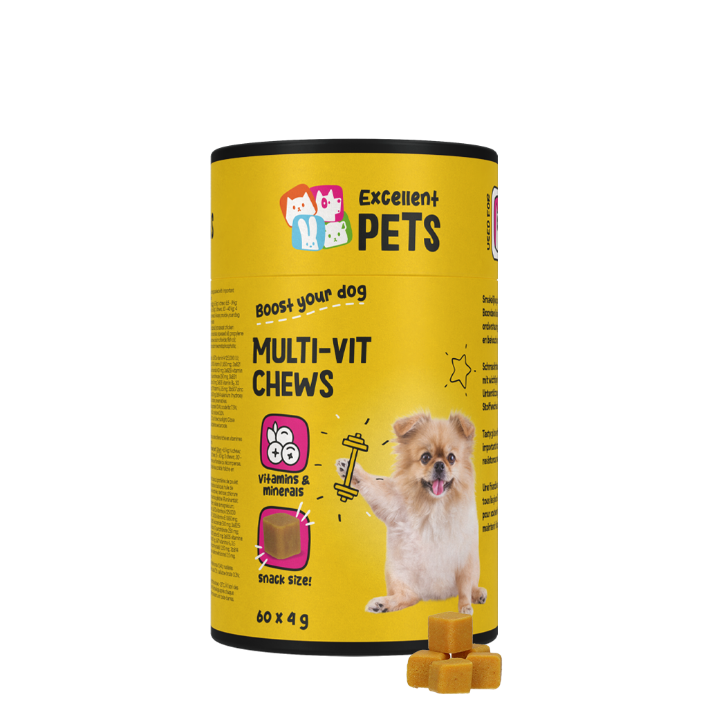 Excellent Pets Multi-Vit Chews 240 gram (60 Treats)