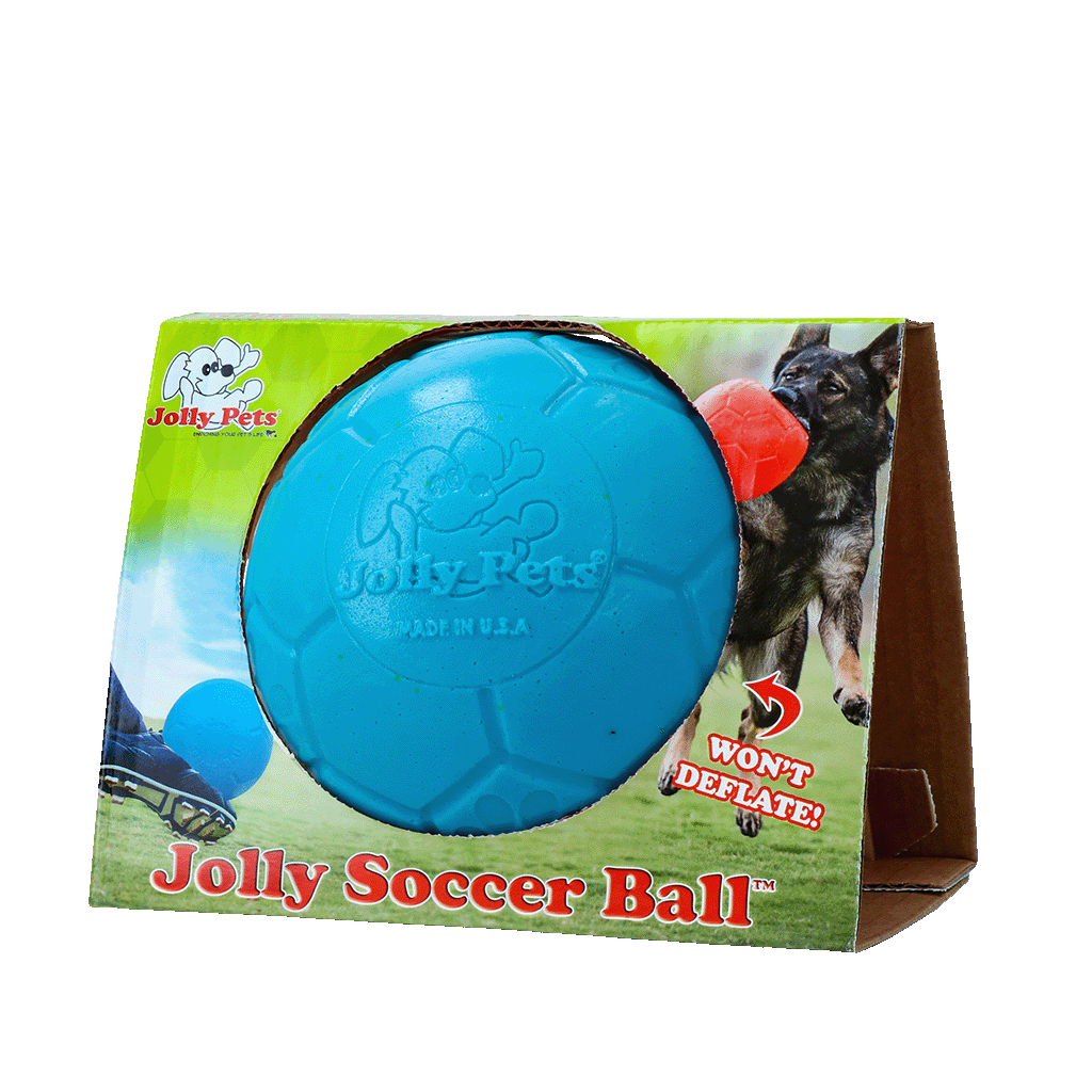 Jolly Soccer Ball 15cm Oceaan Blauw