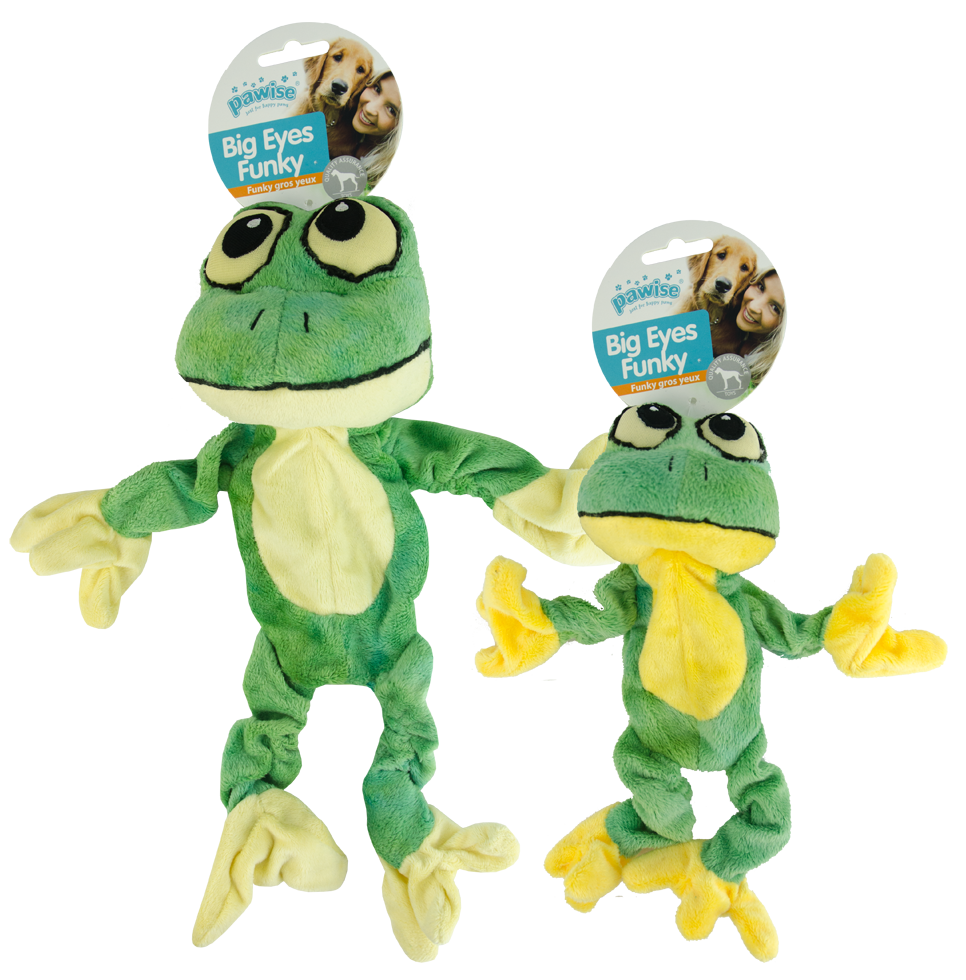 Pawise Big Eyes Funky Frog 29cm