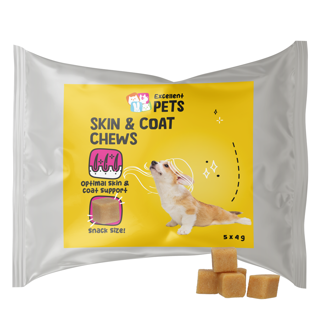 Excellent Pets Skin and Coat Chews 5 Treats