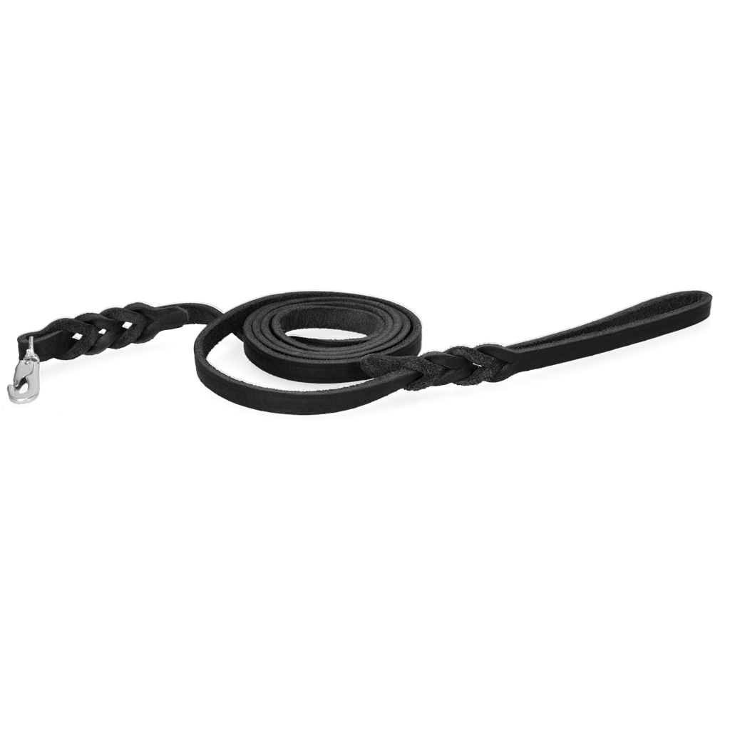 Spotted! Pro Leren Showlijn Zwart Kliphaak 1x180cm