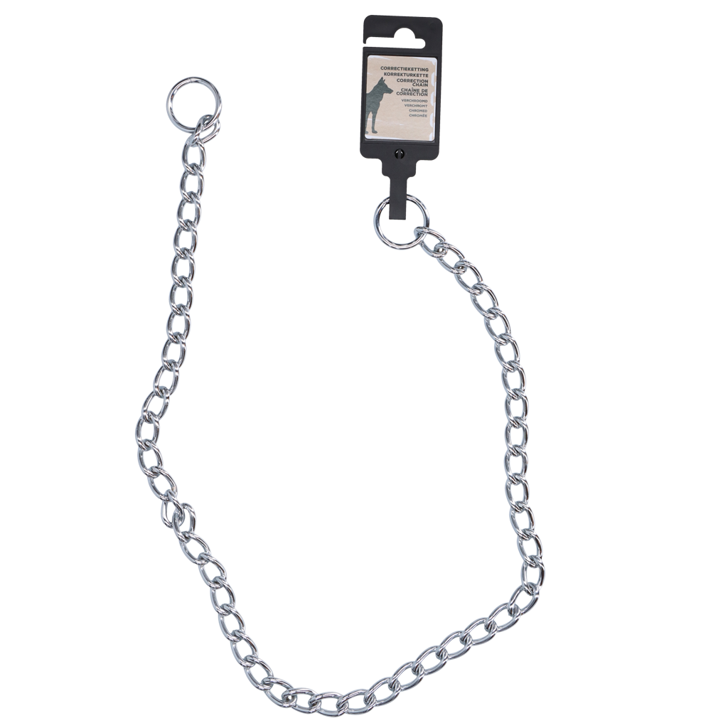 Ketting Correctie  Verchroomd 4mmx80cm