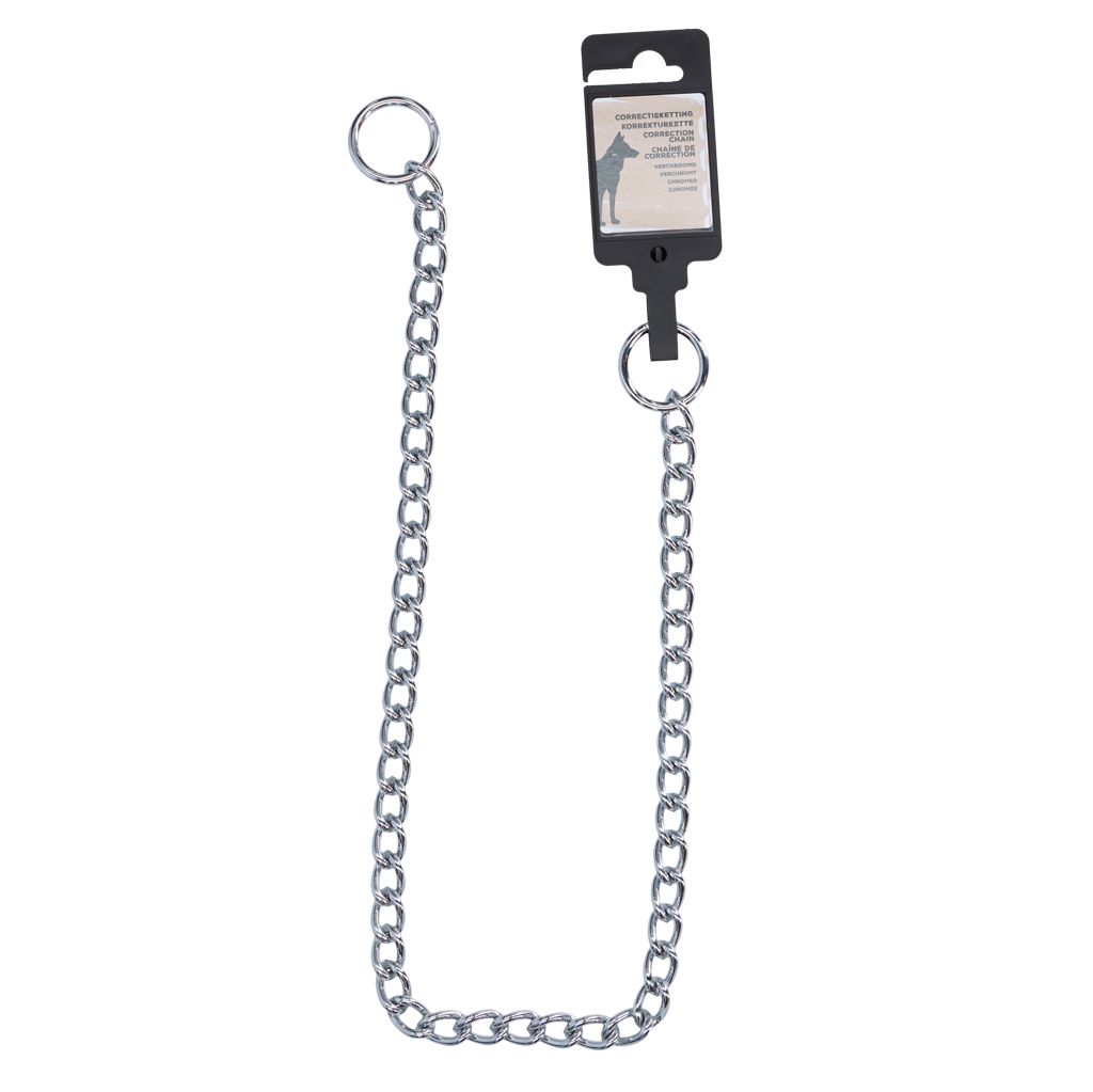 Ketting Correctie  Verchroomd 3.5mmx65cm
