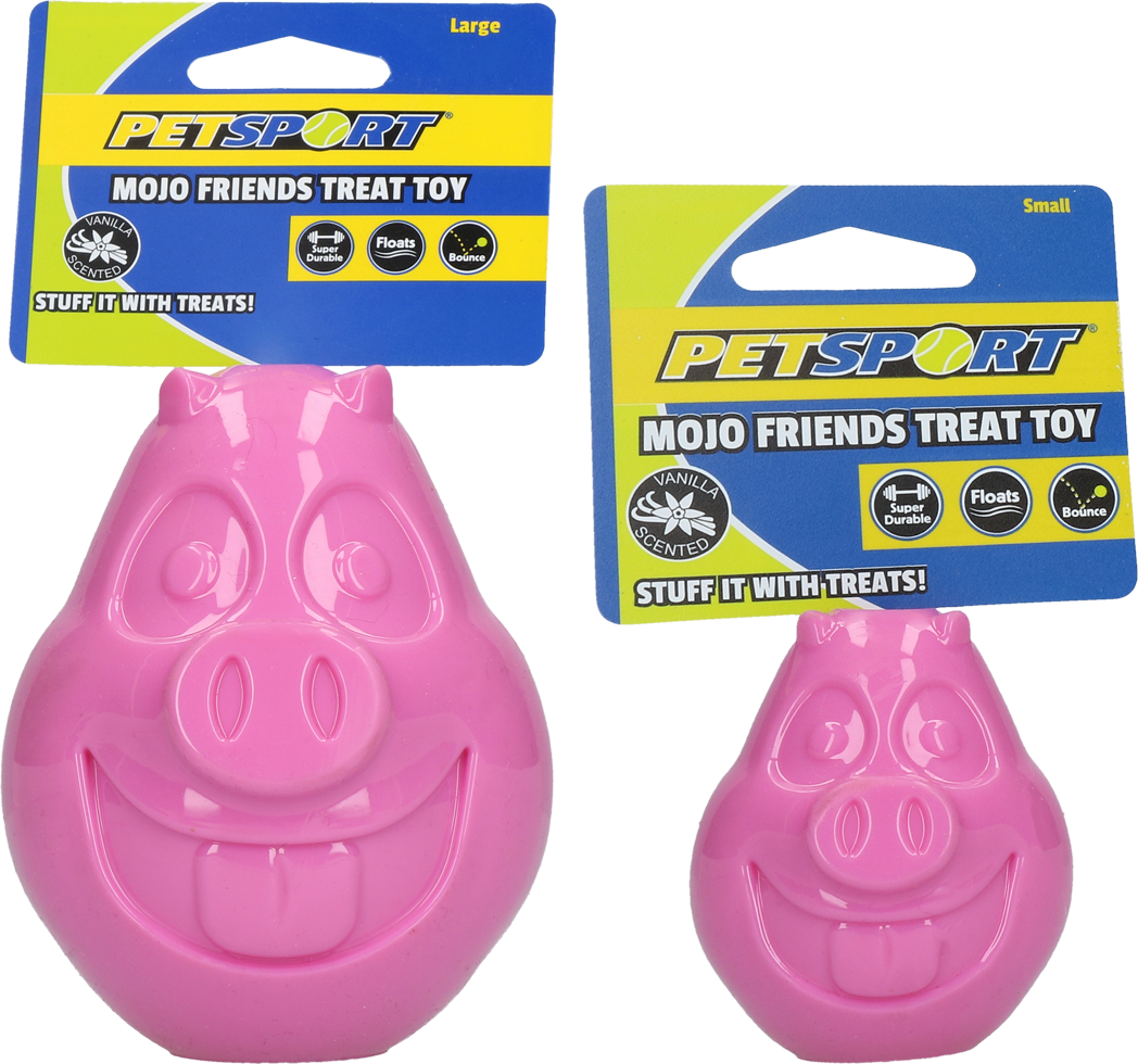 Mojo Friends Treat Ball Large Pig