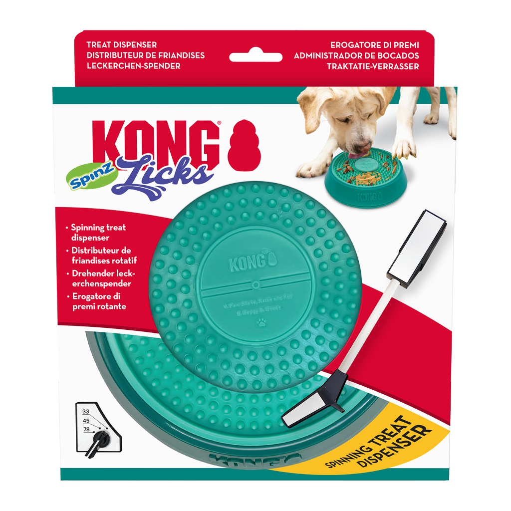 KONG Licks Spinz Lg