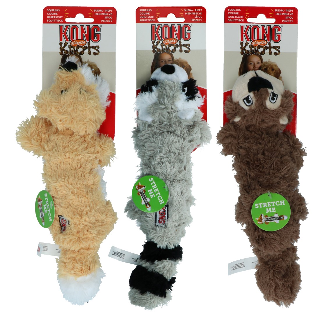 KONG Scrunch Knots Fox S/M