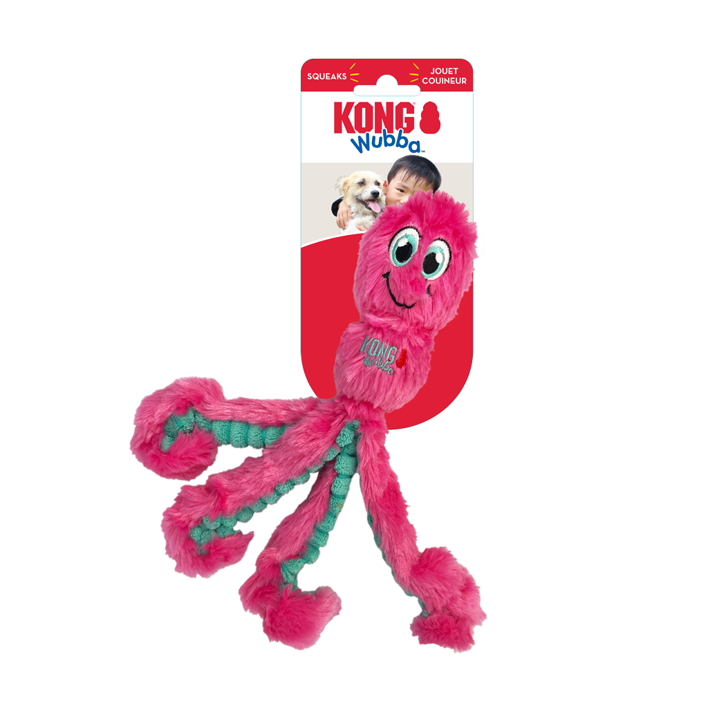 KONG WubbaOctopus Assorted Sm