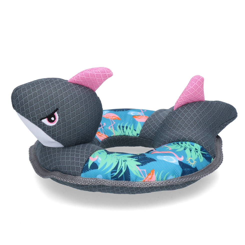 CoolPets Ring o'  Sharky (Flamingo)