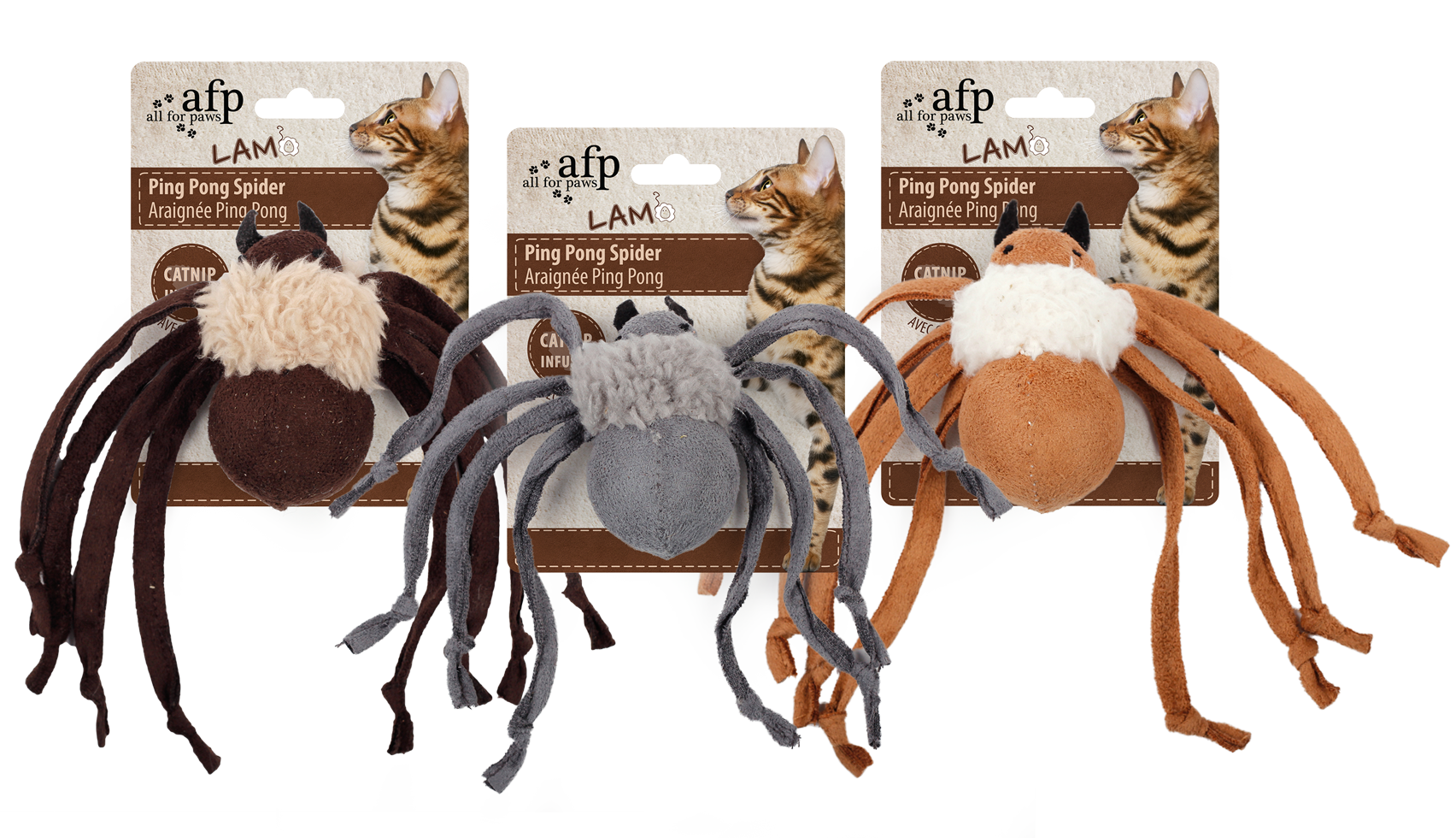 AFP Lambswool-Ping Pong Spider