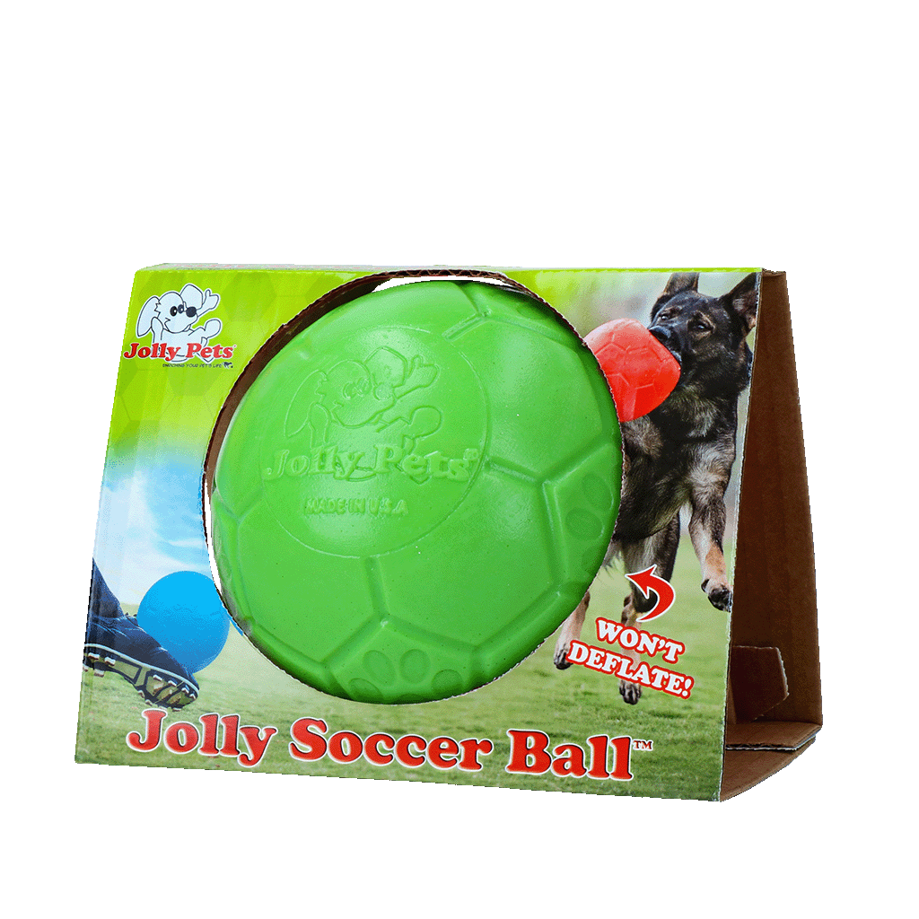 Jolly Soccer Ball 15cm Appel Groen