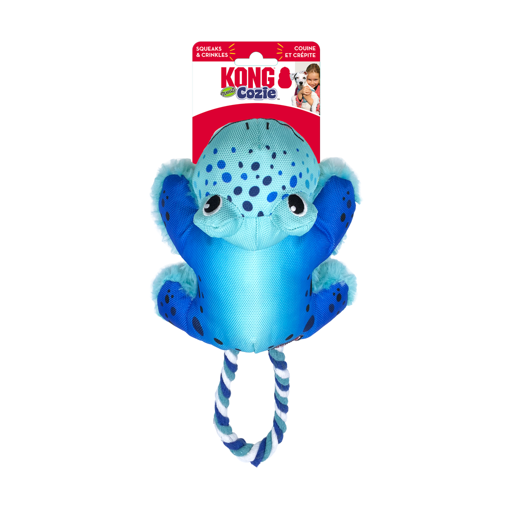 KONG Cozie Tuggz Frog Sm/Md