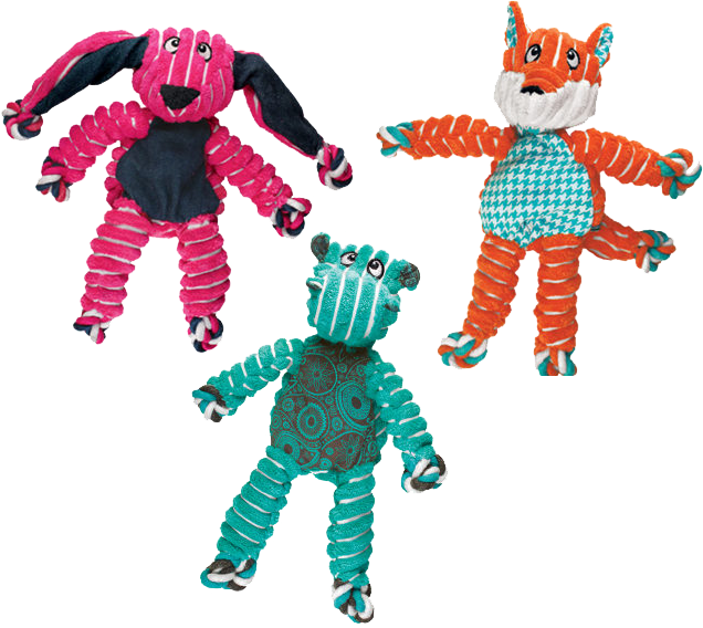 KONG Floppy Knots Fox