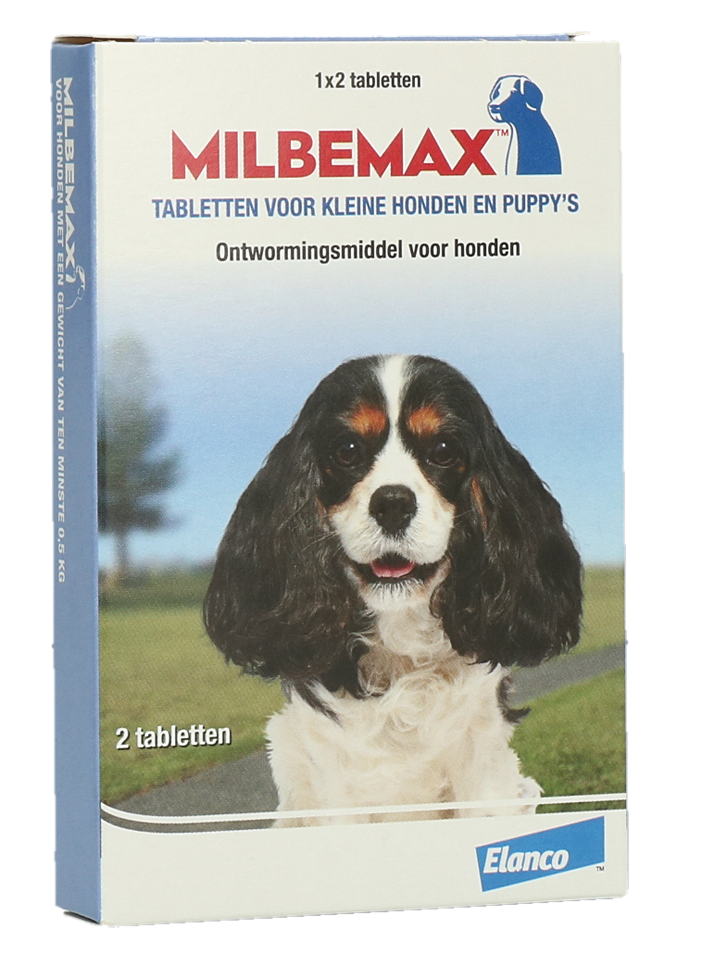 Milbemax Tabletten Puppy/Kleine hond 2 tabl. <5kg
