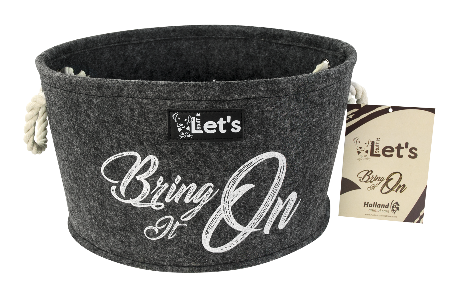 Let's Stuff It Bring it On Antraciet