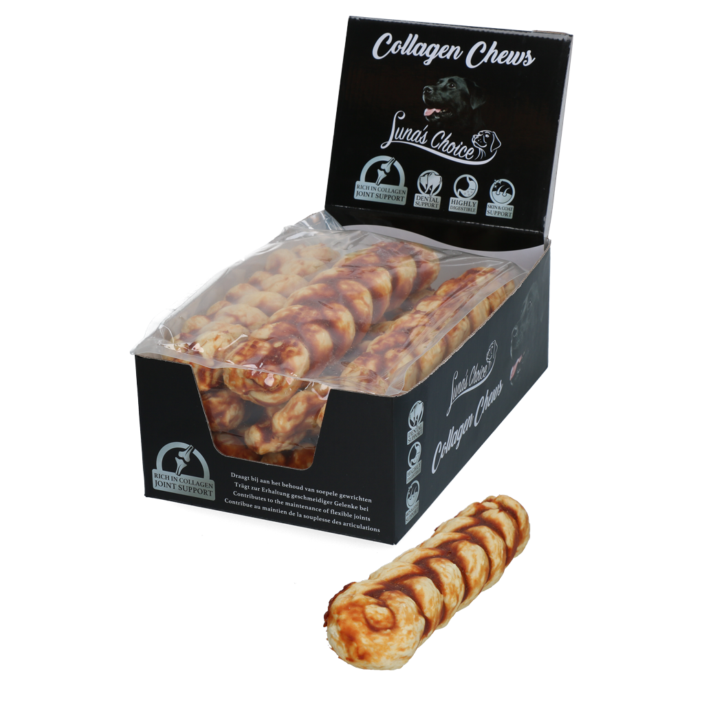 Luna’s Choice Collagen Braid Salmon Large