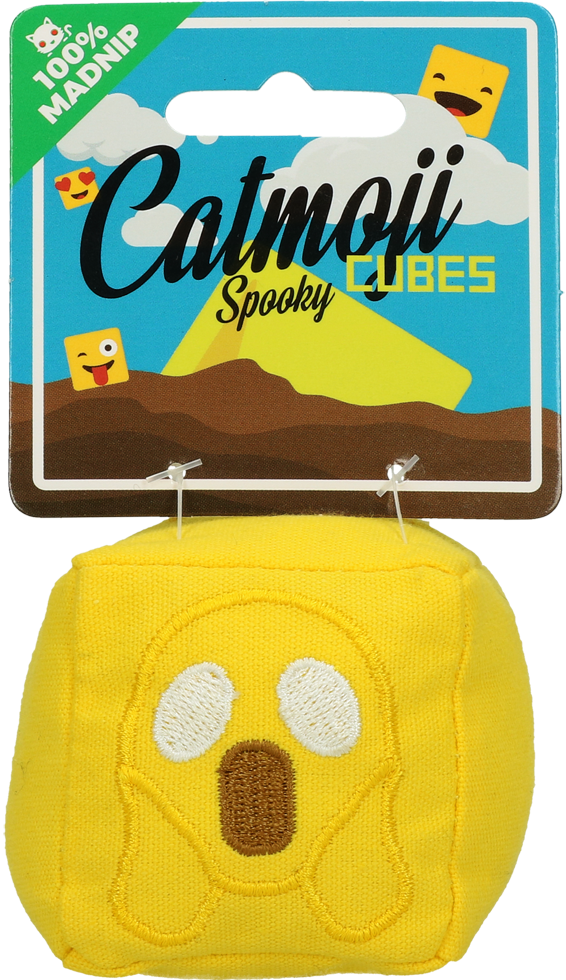 Emoji Cat Cube Spooky (met MadNip)
