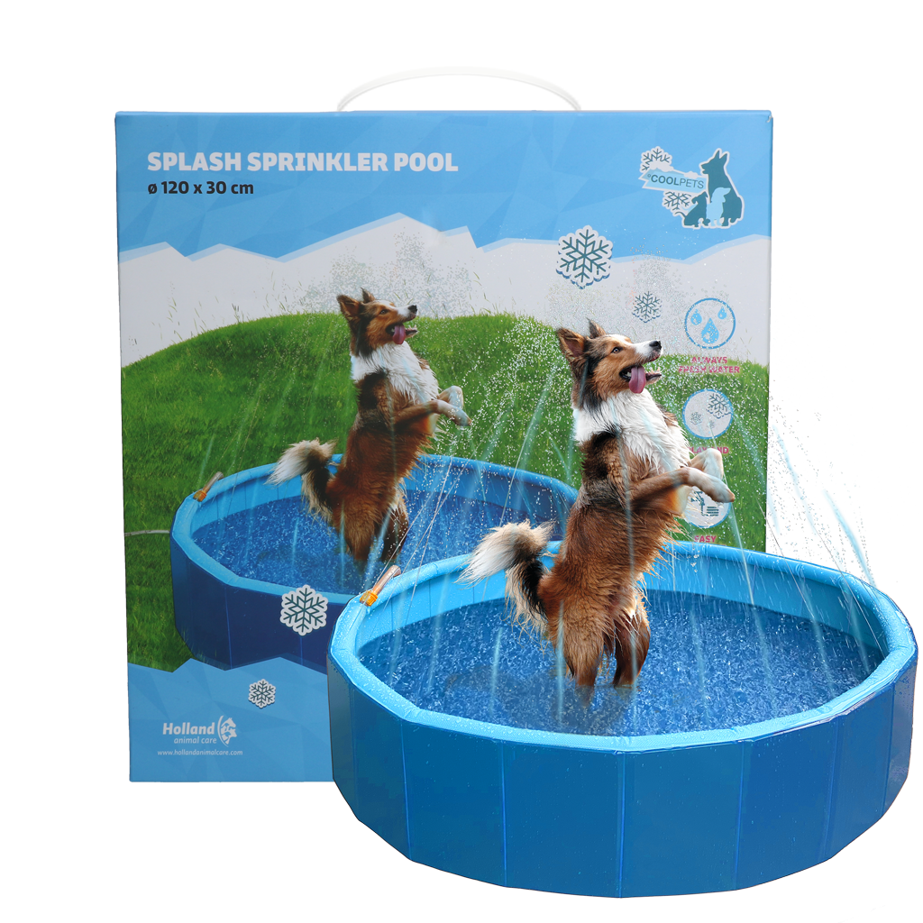 Coolpets Splash Sprinkler Pool 120cm