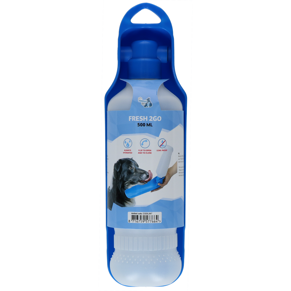 CoolPets Fresh 2GO Water Drinkfles 500 ml