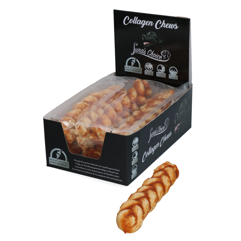 Luna’s Choice Collagen Braid Chicken Large