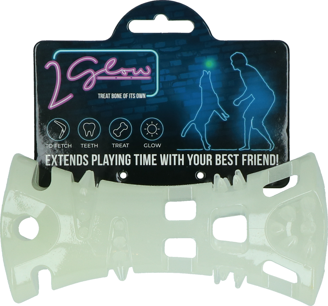 2 Glow Treat bone of its own