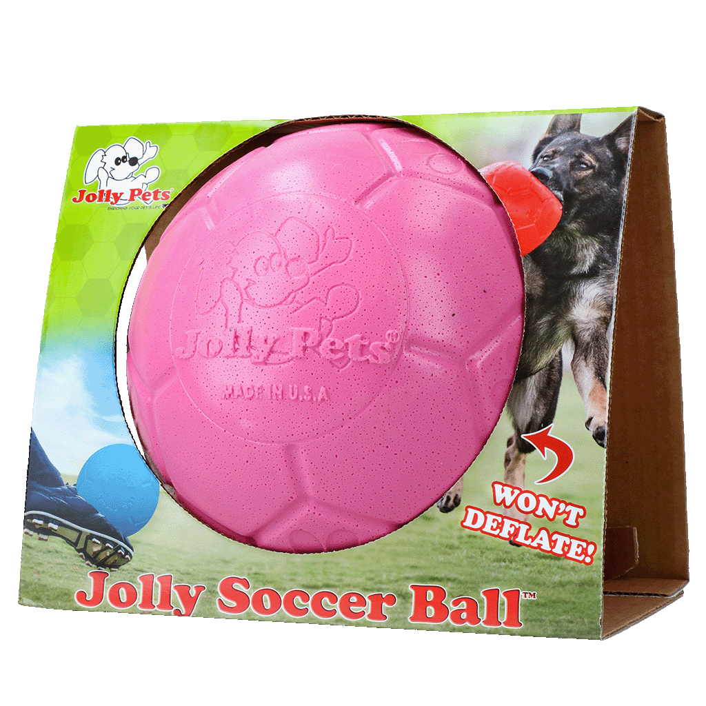 Jolly Soccer Ball 20cm Roze