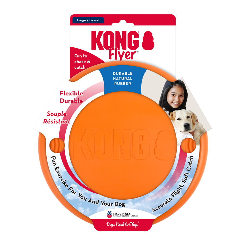 KONG Flyer Orange