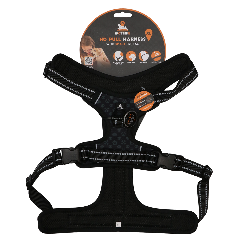 Spotted! PRO Harnas Antraciet XL