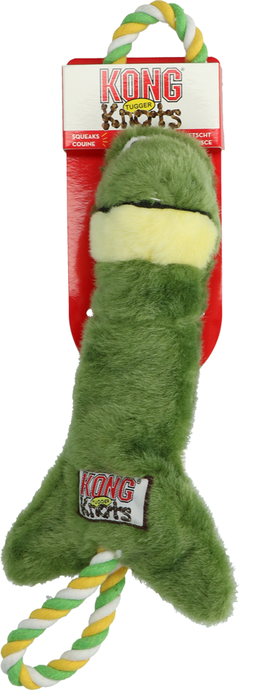 KONG Knots Tugger Kikker Small/Medium