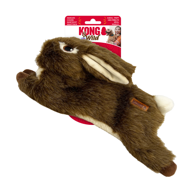 KONG Wild Low Stuff Rabbit Md