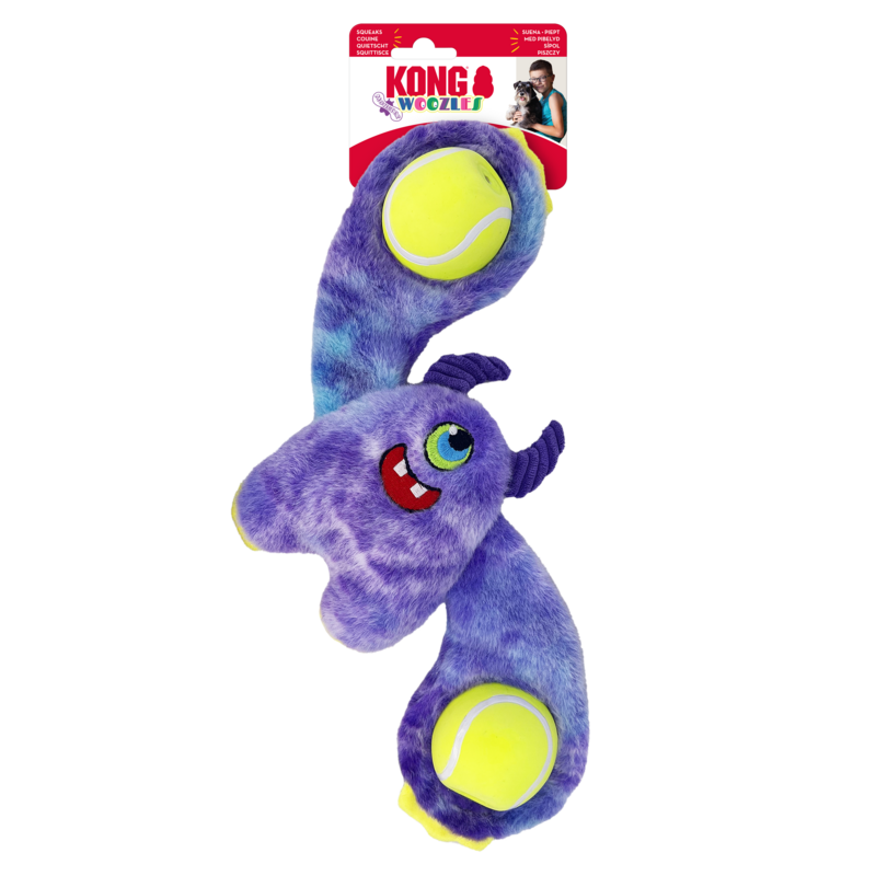KONG Woozles Monster Assorted Md