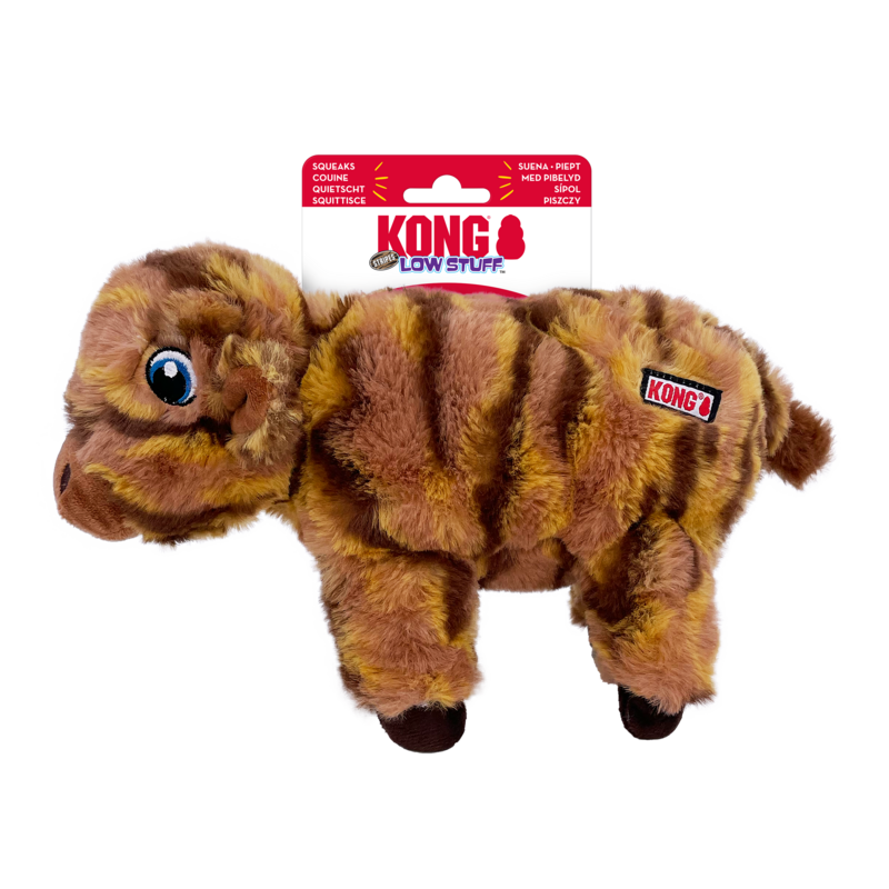 KONG Low Stuff Stripes Cow Md