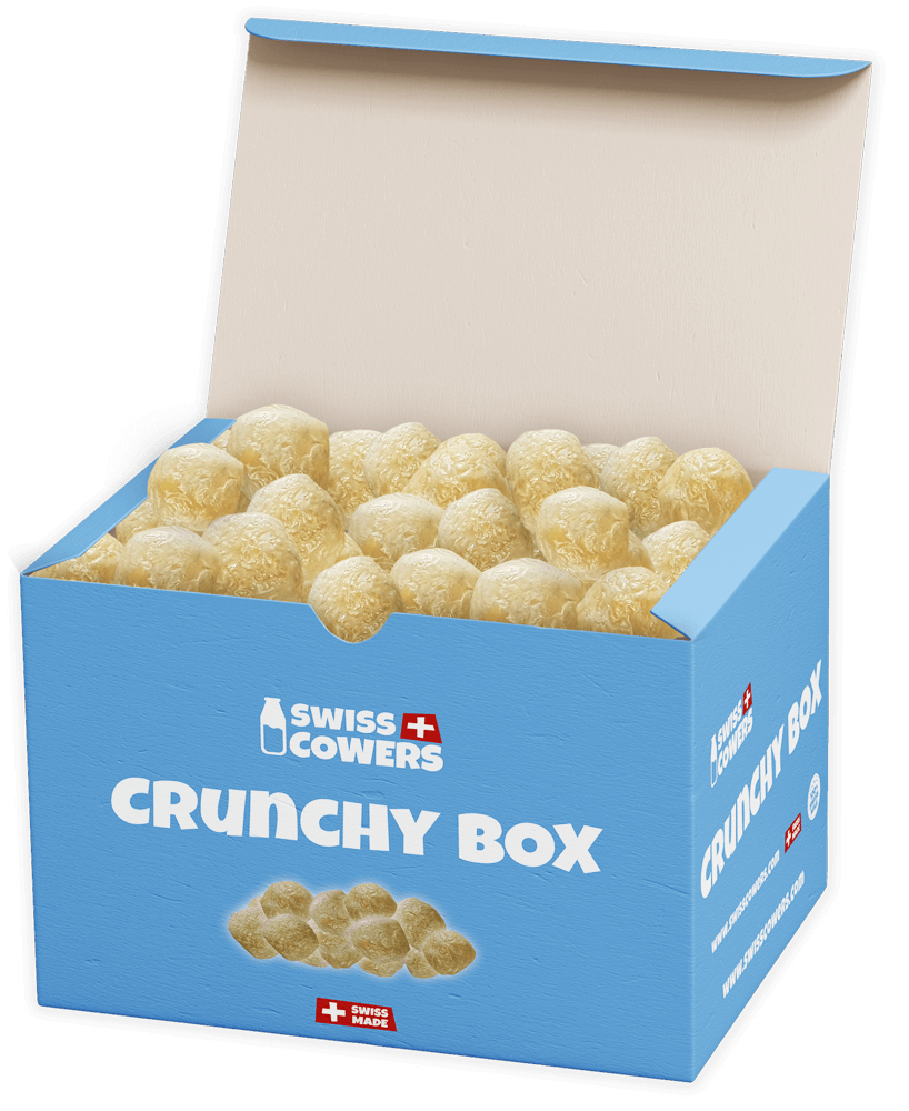 SwissCowers Cheese Crunchy box (118 beloningen)