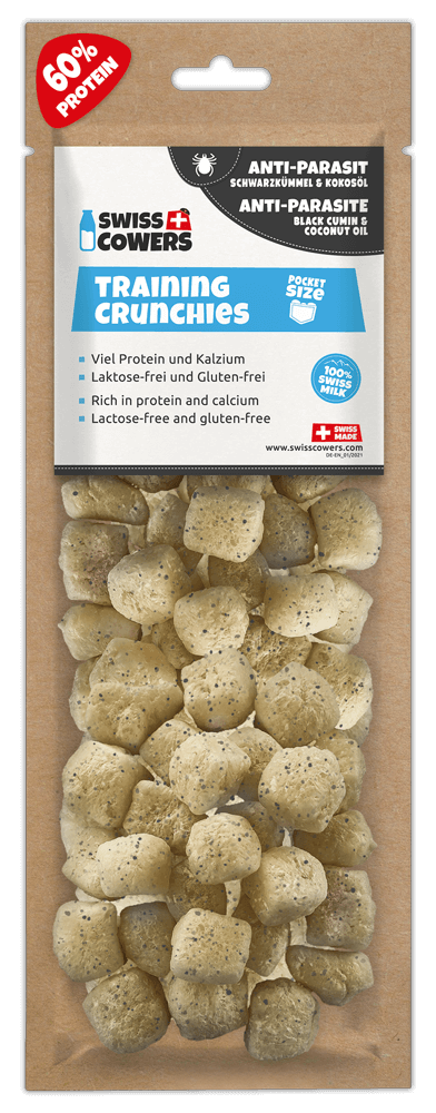 SwissCowers Training Crunchies Anti parasite (30 beloningen)